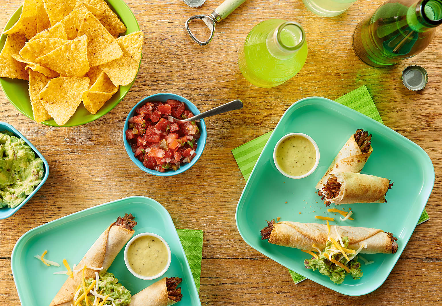 Air Fryer Beef Taquitos Old El Paso